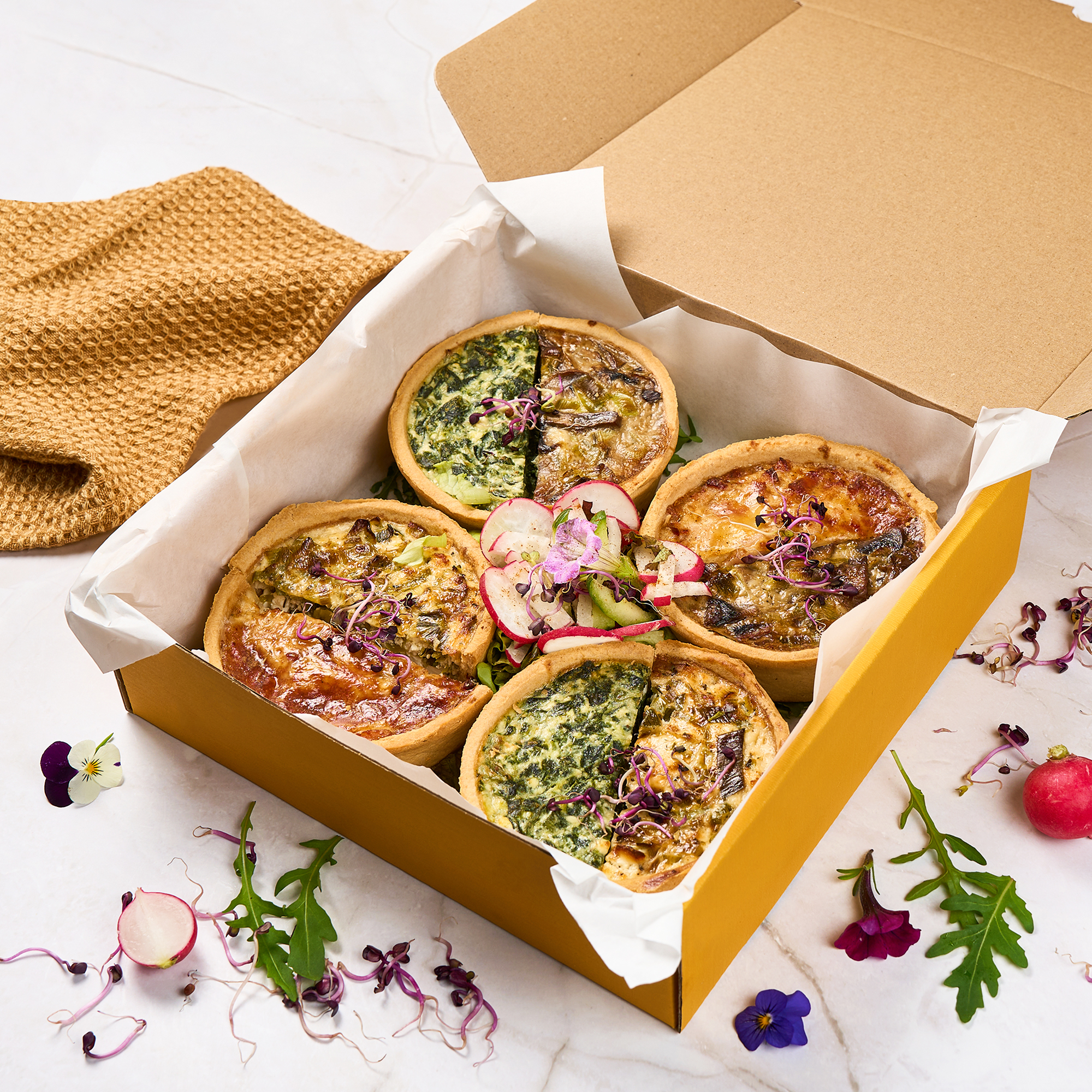 Platou Quiche mix Platou Quiche - imagine 1