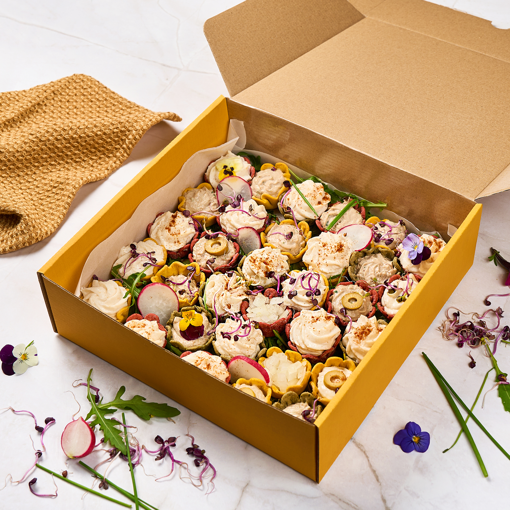 Platou tartine aperitiv Platou sea bites - imagine 1
